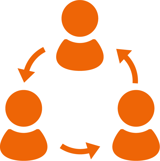 数百万人の市民につながる